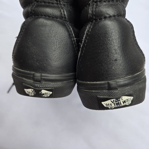 Vans Black High-Top Women's Sneakers Size 7 - Picture 7 of 10